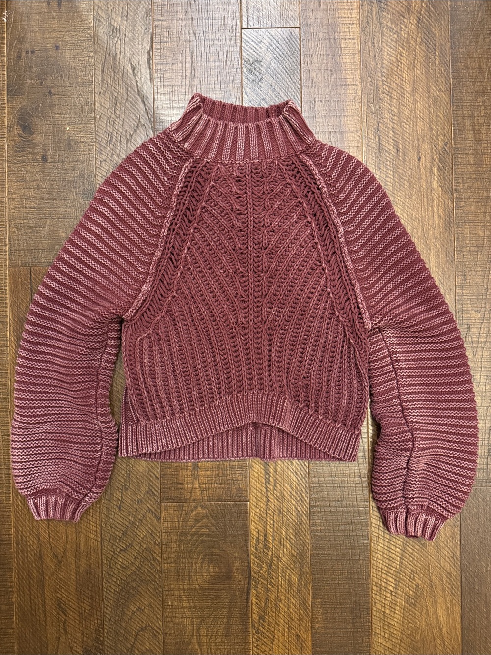Free People Sweetheart Rib Chunky Mock Neck Sweater - Picture 2 of 7